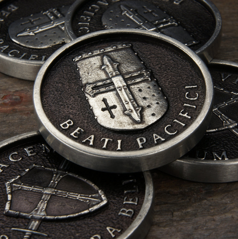 John Gage Crusader Challenge Coin