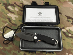 Medford Knife and Tool Micro Praetorian G (flamed Ti) - Free Shipping