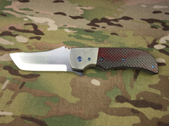 Pohan Leu Red and Silver LSCF BluePhin Flipper - Free Shipping