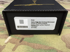 Marfione Custom Carbon Fiber Anax DLC Tanto w/ Tritium - Free Shipping